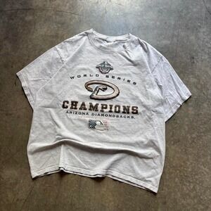Vintage 2001 Arizona Diamondbacks Chase Authentics Tag MLB Shirt